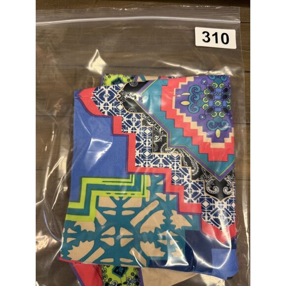 Flying Tomato Printed Shorts M Hot Pants Multicolor Geometric Pattern - Picture 6 of 6